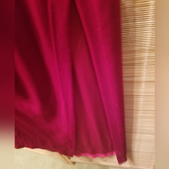 Rampage red velvet sleeveless dress with sparkly flower embellishments - Picture 4 of 4